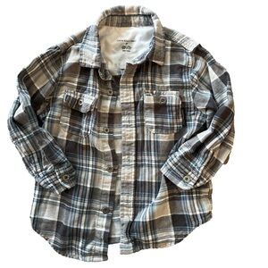 Calvin Klein Jeans toddler flannel shirt